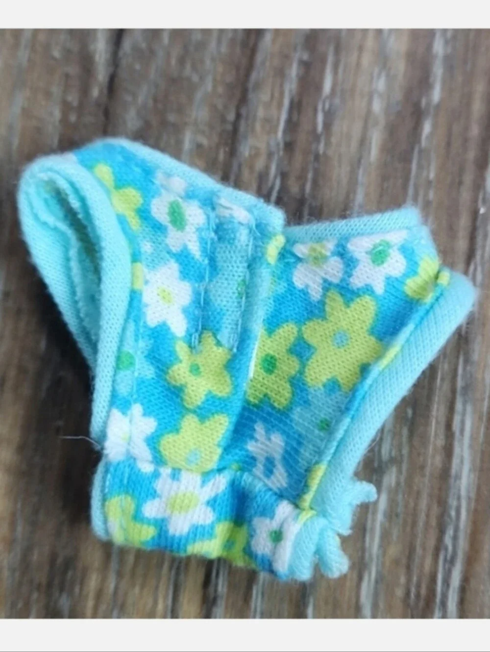 Vintage Barbie Blue Flowers 3 pc Outfit